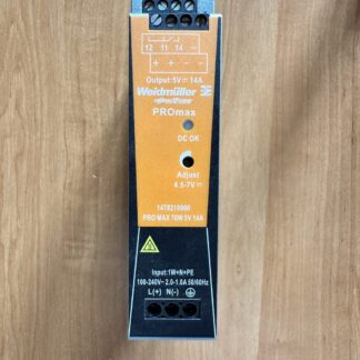 Weidmüller PROmax 70 W 5 V 14 A — zasilacz impulsowy DIN
