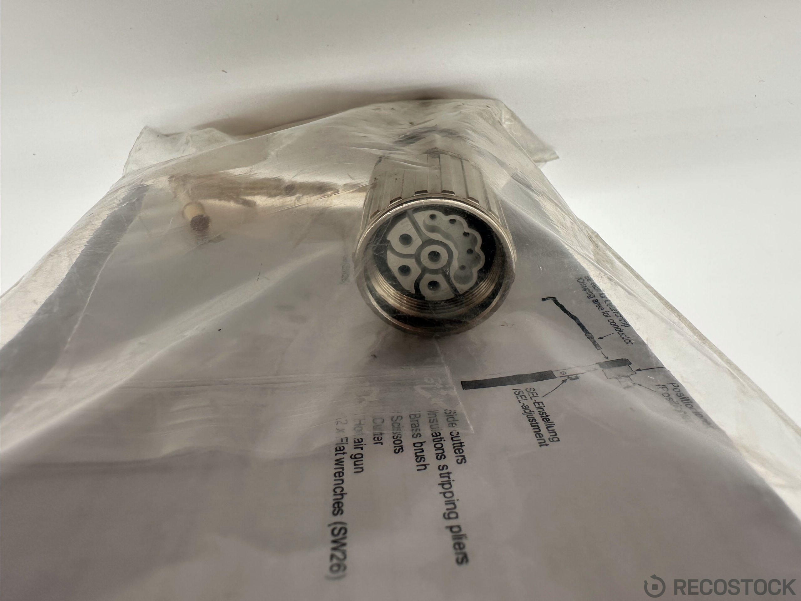 Bosch Rexroth R911308580 RLS1101/C02 - wkład złącza NOWY - obrazek 2