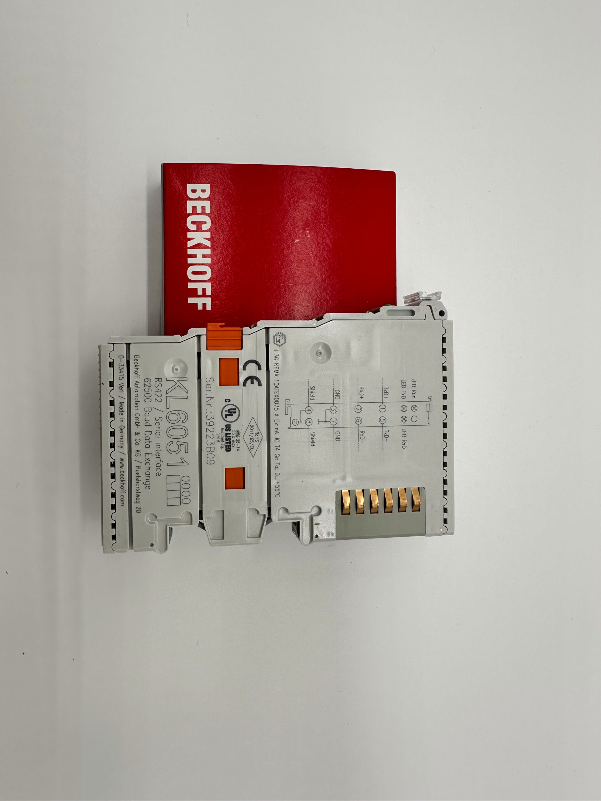 Beckhoff KL6051 - terminal komunikacyjny RS422, nowy - obrazek 3