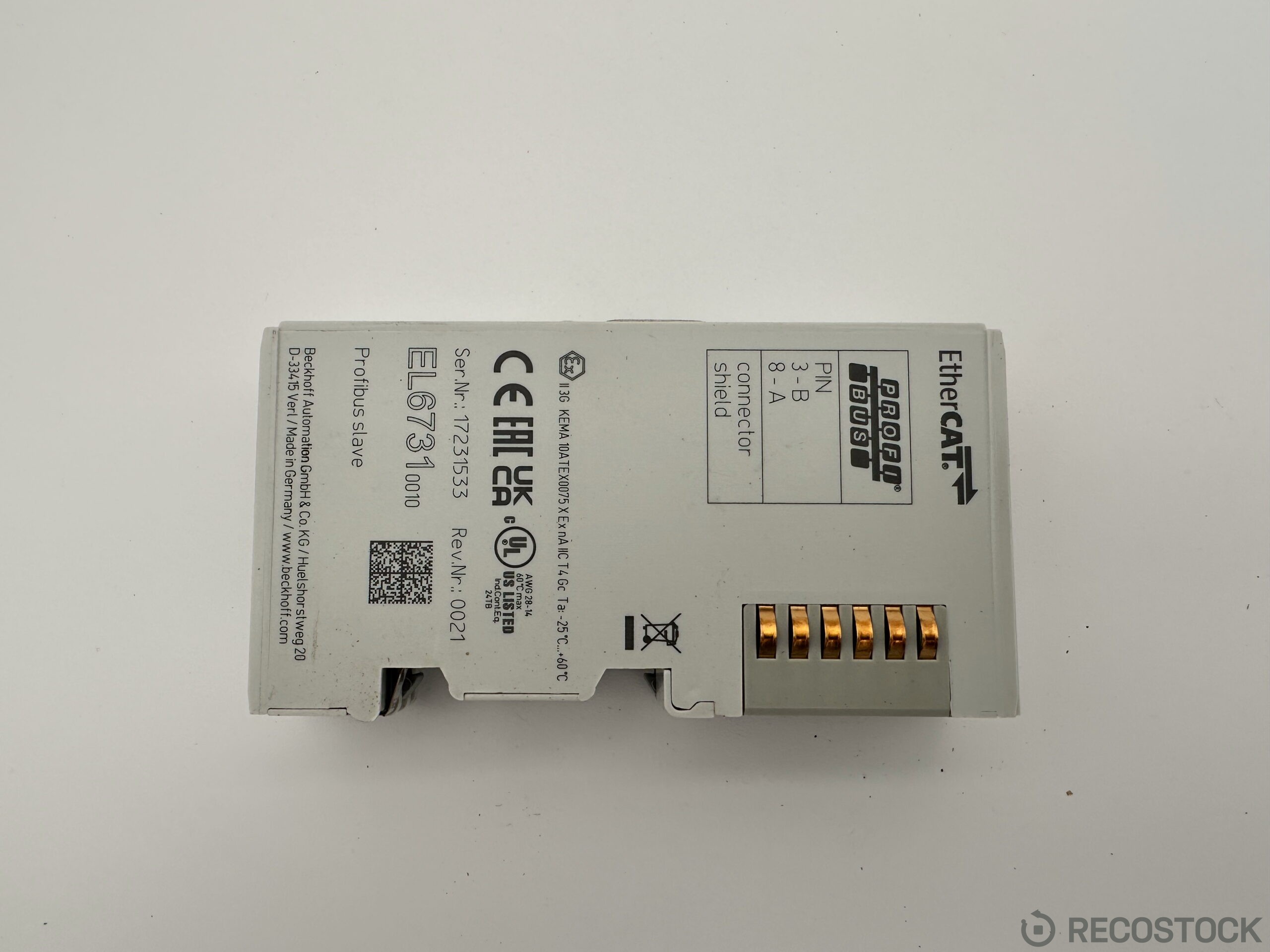 EL6731-0010 EtherCAT