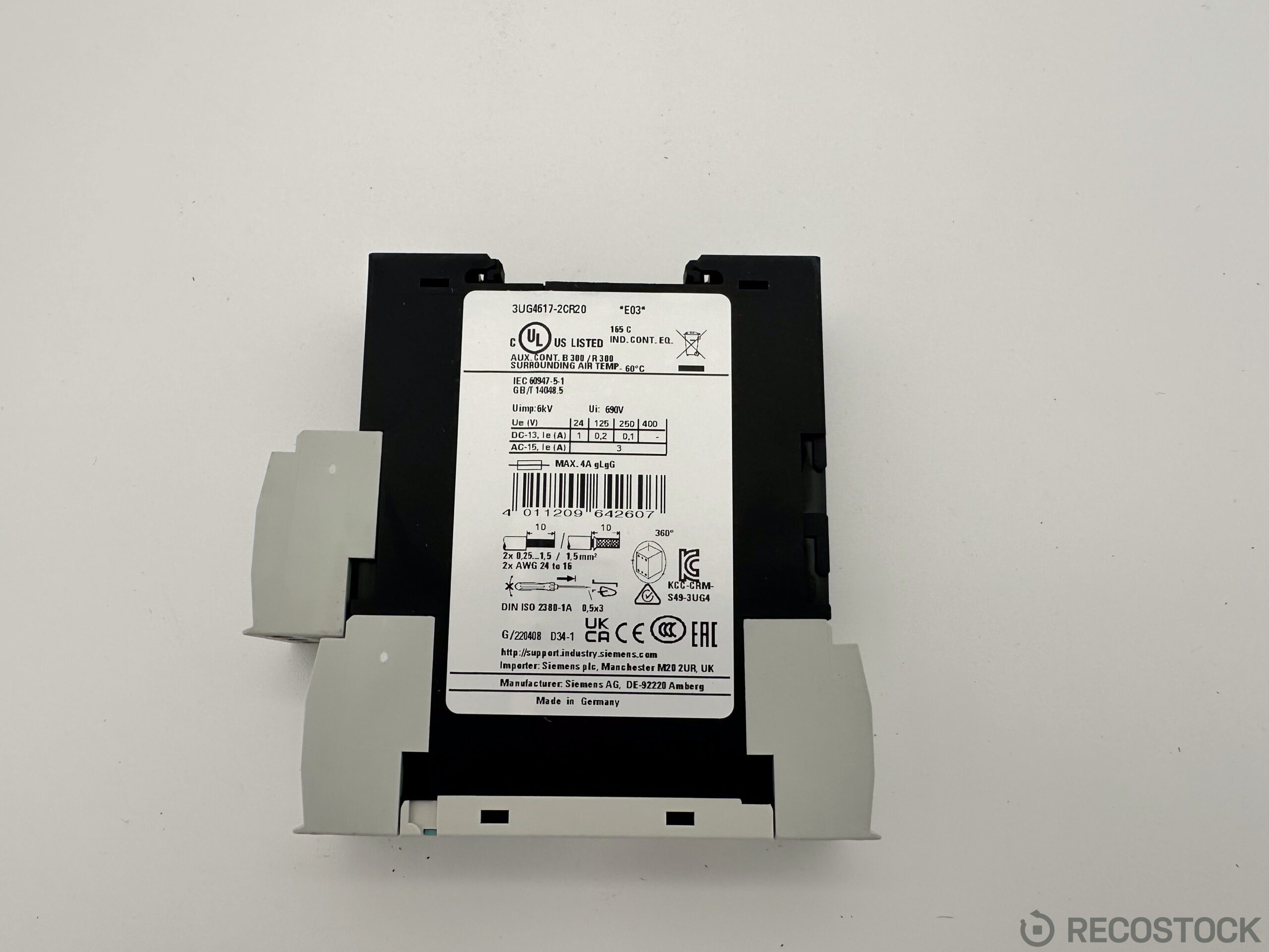 Siemens SIRIUS 3UG4617-2CR20
