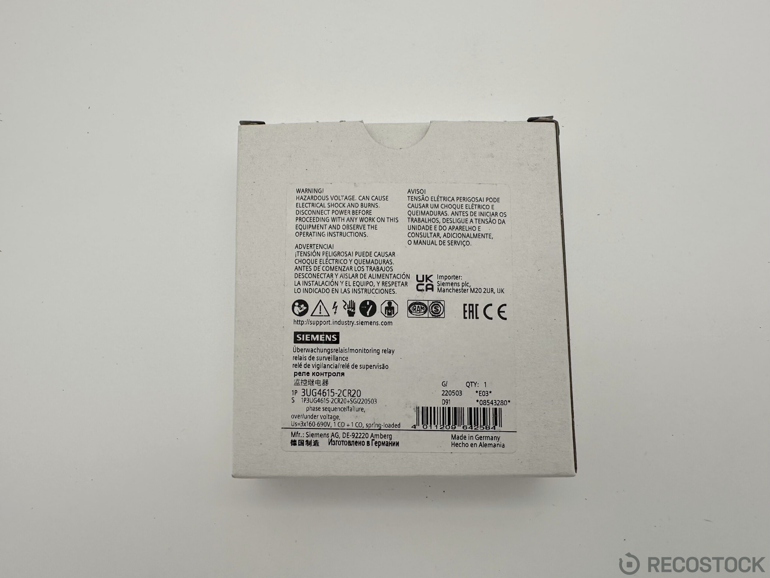 Siemens SIRIUS 3UG4617-2CR20
