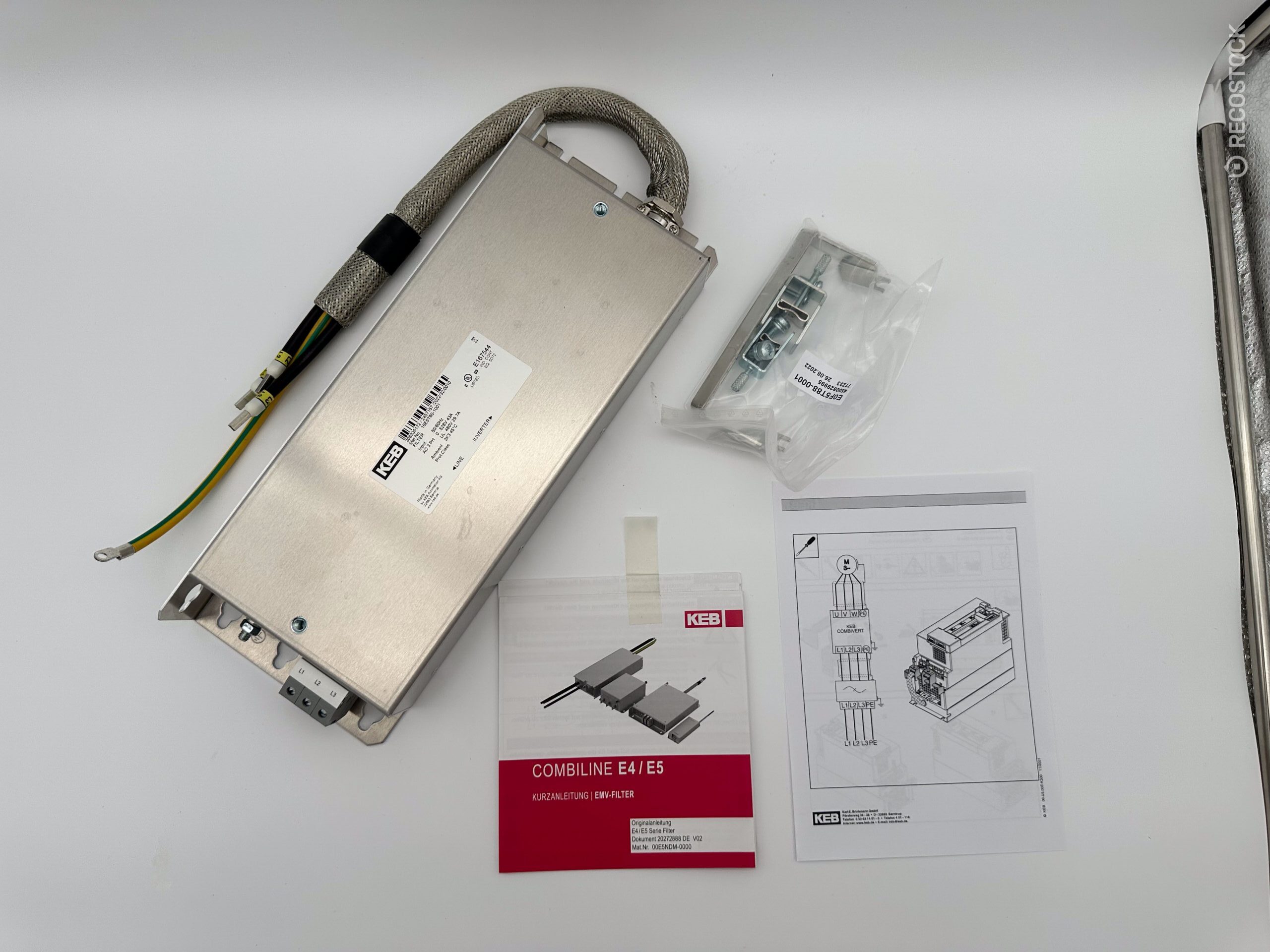 filtr KEB 16EST6101 — widok z przodu