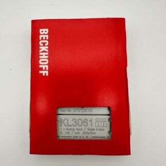Moduł wejść analogowych Beckhoff KL3061 – NOWY, nadwyżka