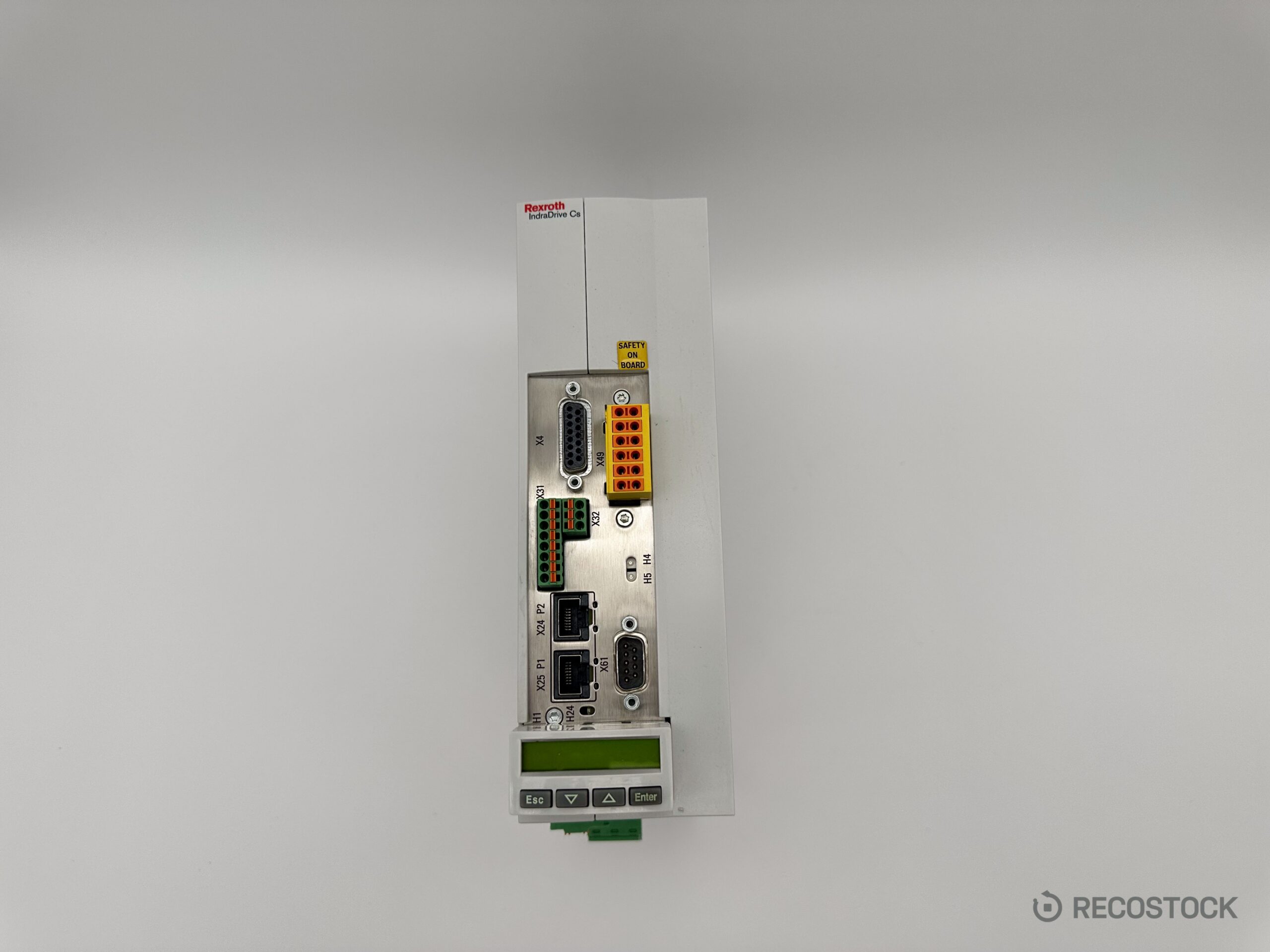 napęd Rexroth IndraDrive HCS01.1E-W030B-A-3-S8-BE-EC-CN1-3-N-FW — widok z przodu — zdjecie 6